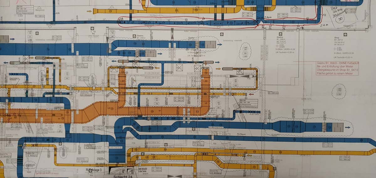 TGA-Plan nach VDI- und GEG-Normen